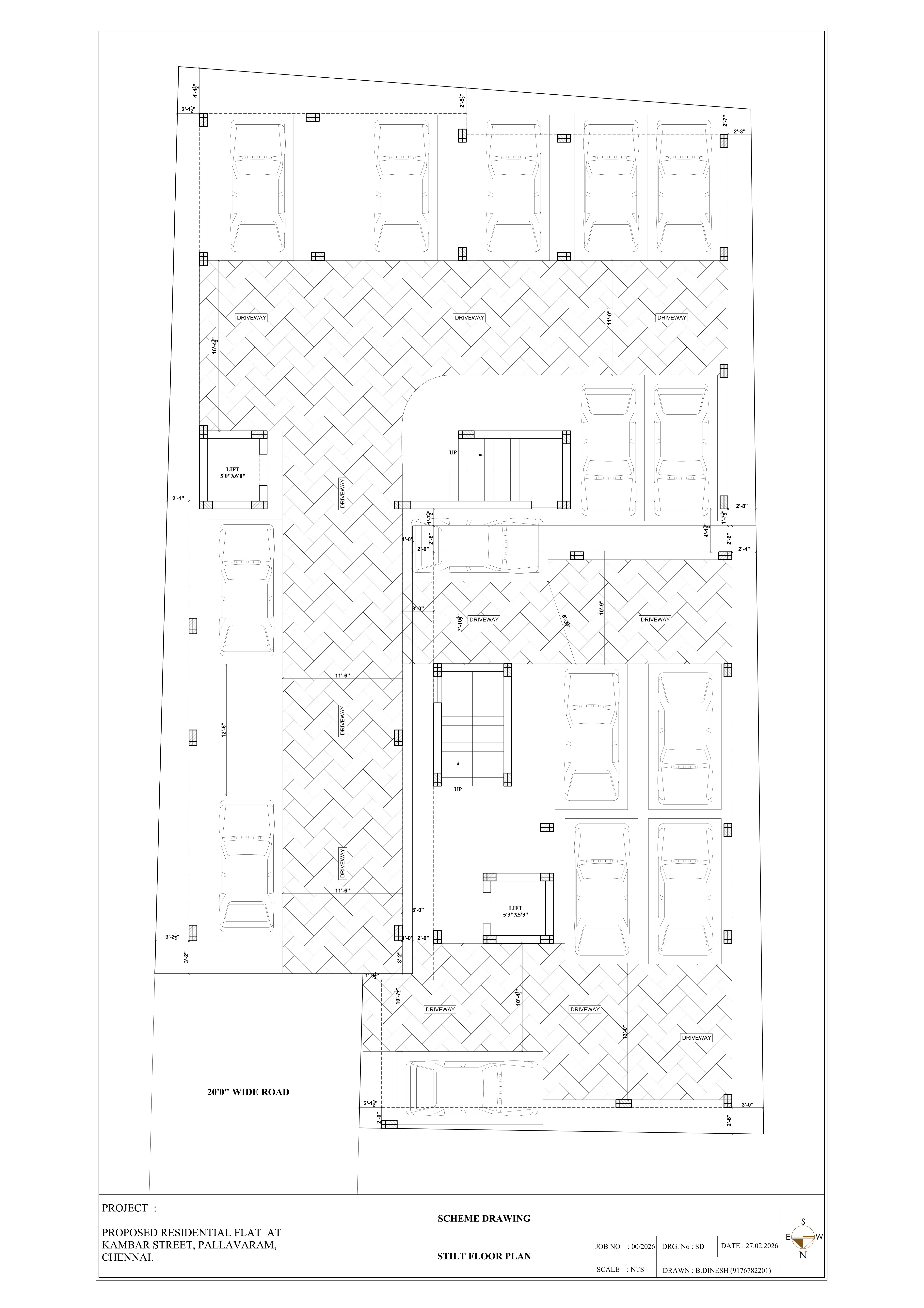 2nd & 3rd Floor Plan
